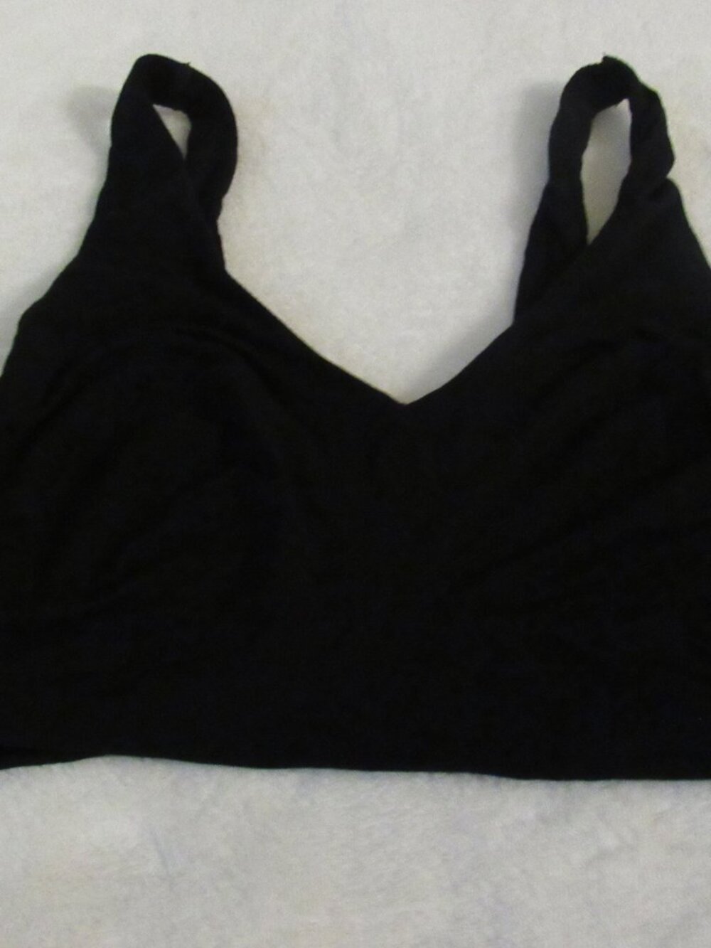 Commando Black Bralette Size medium USED